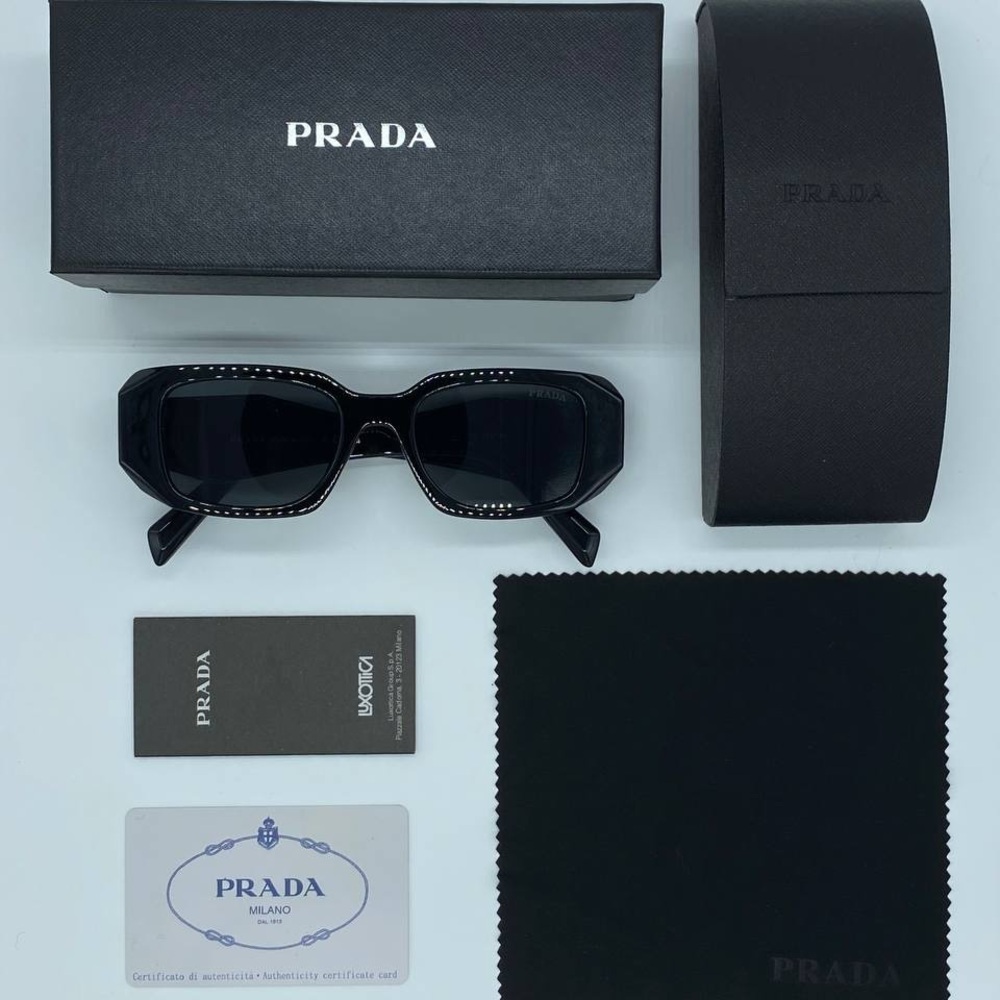 COPY - Prada Milano Symbole Black Sunglasses, tester